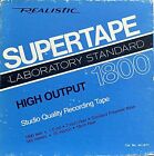 Radio Shack Supertape Reel to Reel Tape, LP, 7" Reel, 1800 ft, *SALE