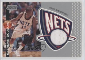 2000-01 Topps Stadium Club Game-Worn Jersey Sherman Douglas #SC-NJ10