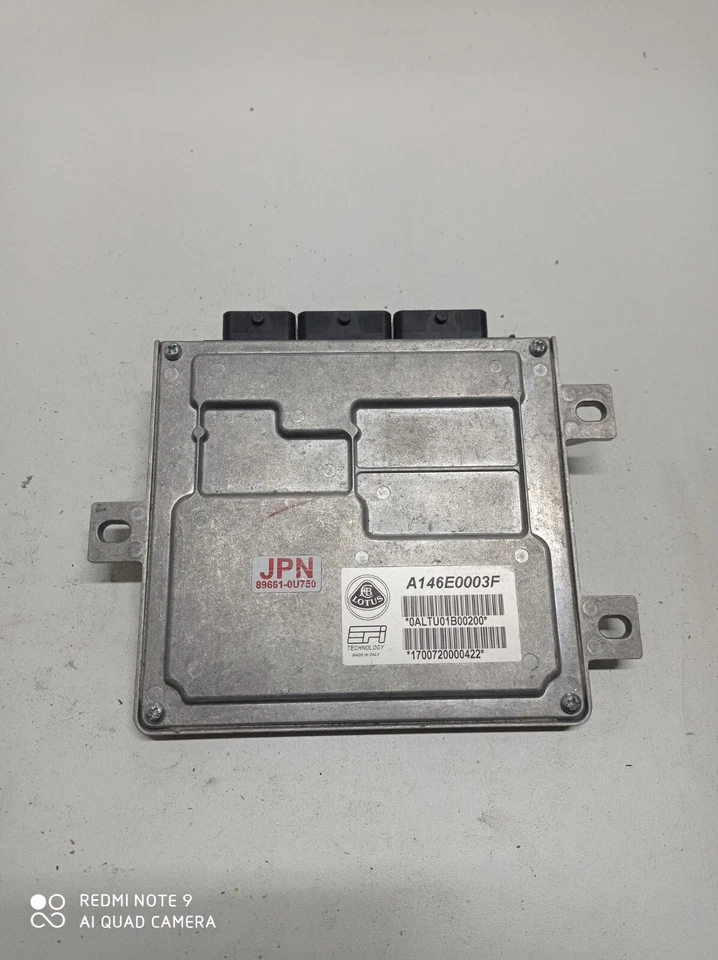 CALCULATEUR MOTEUR ECU LOTUS EXIGE 1.8i COMPRESSEUR A146E0003F (C39ML) - Immagine 1 di 4