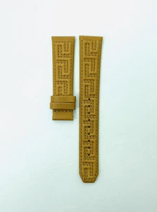 VERSACE WATCH STRAP, VNB , BROWN LEATHER , VNB060014 , VERSACE STRAP , COUTURE - Picture 1 of 12