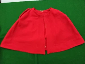 WW2 AUSTRALIAN ARMY NURSE RED CAPE DATED 1943 - Picture 1 of 6