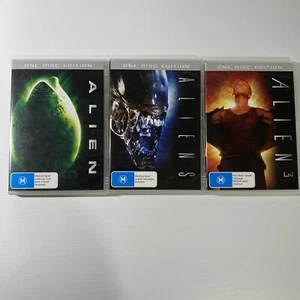 Alien Trilogy Bundle: DVD Alien (1979), Aliens (1986), Alien 3 (1992) R4 VGC - Picture 1 of 15