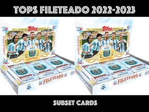 TOPPS FILETEADO ARGENTINA 2022/2023 SUBSET CARDS