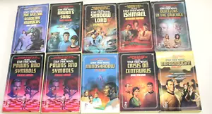 10 Star Trek Books All First Printings Paperback #20-23 & #25-29 ©1984-1986 -SU - Picture 1 of 3
