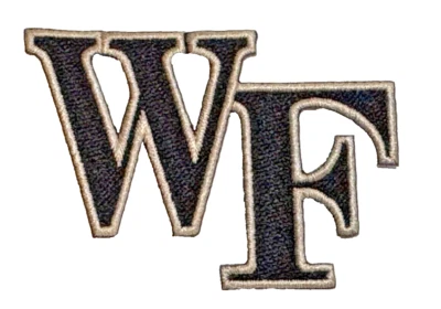 Parche para coser/hierro bordado con logotipo del equipo Wake Forest Demon Decon Deacon de 2,5 pulgadas Foto 1 de 3