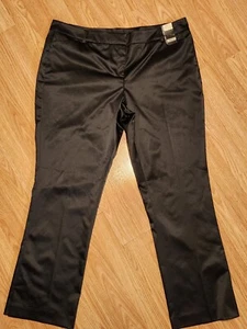 New York & Company City Stretch Slim Leg Size 18 Silky Dress Pants - Picture 1 of 4