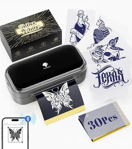 TP31 Wireless Tattoo Template Printer, Thermal Tattoo Machine With Tattoo Paper - Picture 1 of 8