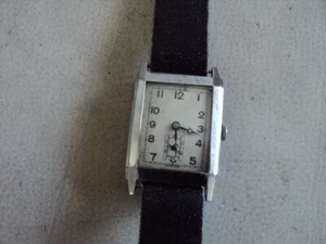 Antique Men's Military Titus 7 Jewels Wind Up Swiss Tank Watch RUNNING FAST - Picture 1 of 10