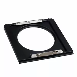 Wista Linhof Ebony 4x5 To Technika 6x9 2x3 Lens Board Adapter 96x99mm To 75x82mm - Picture 1 of 4