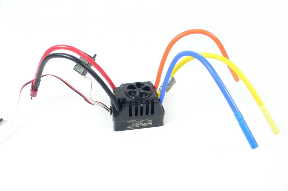 Brushless Regler für 1:10 RC-Car 80A SENSORLES v. AMX Racing 28127 UVP: 79,-€ - Bild 1 von 1