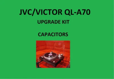 Turntable JVC/VICTOR QL-A70 Repair KIT - all capacitors - Image 1 of 4