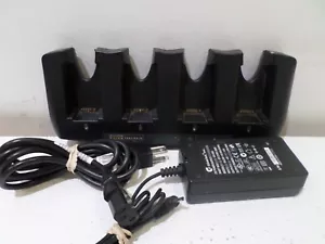 Motorola iTech Psion 4-Station WA3004-G1 Quad Battery Charger w/ POWER SUPPLY - Picture 1 of 9