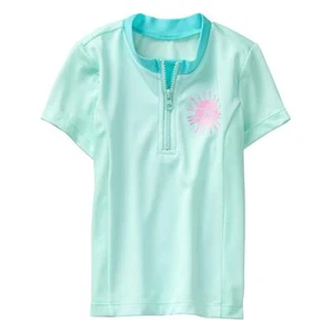 NWT Gymboree Girl Rash Guard top shirt sun Swimsuit 4, 5/6, 7/8, 14 - Picture 1 of 1
