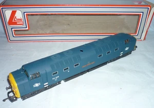 LIMA OO GAUGE BR CLASS 55 DIESEL Co-Co LOCO 55022 ROYAL SCOTS GREY L205106 BOXED - Foto 1 di 3