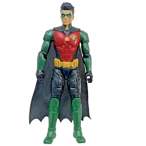 Robin 11” Action Figure With Fabric Cape 2018 DC Comics Batman Mattel FVM71 - Picture 1 of 16
