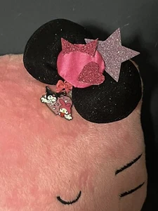 Fantasia COSTRUISCI UN ORSO BAB HELLO KITTY fiocco bottone Sanrio fatto a mano quercia - Foto 1 di 2