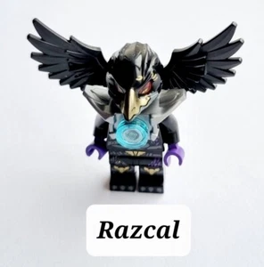 NEW RARE LEGO LEGENDS OF CHIMA RAZCAL MINIFIGURE BRAND NEW - Picture 1 of 5