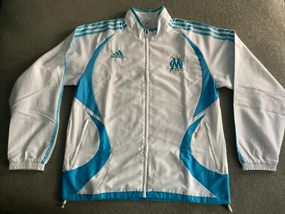OLYMPIQUE MARSEILLE ADIDAS 2006/2007 JACKET LARGE MEN - Image 1 of 4