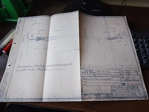 Moto Guzzi 850 LM-1975s - Kopie aus Hochglanz - technisches Design (Blueprint) - Bild 1 von 3