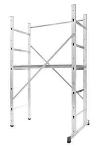 Andamio de aluminio Hailo Hobby 3 (9473-311) para trabajar hasta 3 metros - Imagen 1 de 7