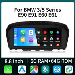 Pantalla estéreo de coche Android de 8,8"" para BMW Serie 3/5 E60 E61 E64 E90 E91 E93  - Imagen 1 de 15