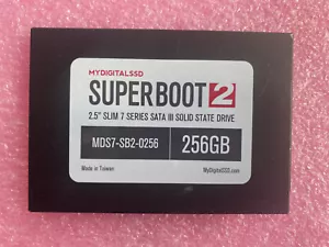 MyDigitalSSD 256GB Super Boot 2 Slim 7 Series 2.5" SATA III MDS7-SB2-0256 SSD - Picture 1 of 2
