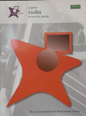 Music Medals Copper Violin ensemble pieces A.B.R.S.M. - Image 1 of 2