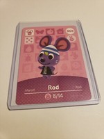 Rod # 360 Animal Crossing Amiibo Card Horizon Series 4 MINT NEVER SCANNED!