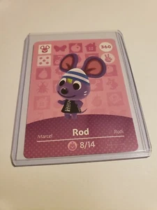 !SUPER SALE! Rod # 360 Animal Crossing Amiibo Card Horizon Series 4 MINT! - Bild 1 von 1