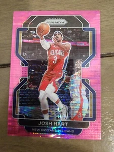 Josh Hart 2021-22 Prizm #48 Pink Pulsar Prizm /42 - Picture 1 of 2