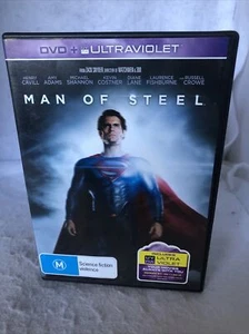 Man Of Steel DVD Henry Cavill . VGC. Free Shipping.Region.4 - Picture 1 of 4