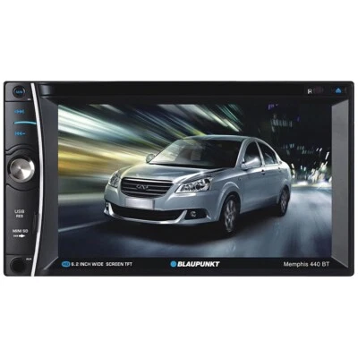 Blaupunkt Memphis 440Bt Double Din Dvd/Cd Receiver 6.2" Touch Screen And - Image 1 of 4