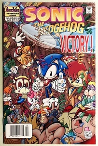 SONIC The HEDGEHOG Comic Book #51 October 1997 First Edition Bagged & Boarded NM - Picture 1 of 6