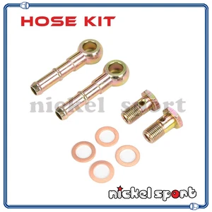Kit de tubería de refrigerante de agua M18x1,5 mm Garrett T3 T4 GT40 GT42 GT45 1/2" manguera - Imagen 1 de 1