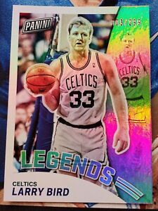 Larry Bird 5/299 2019 NSCC Panini Silver Pack Promo Legends Boston Celtics