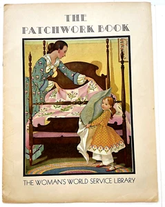 1931 Magazine "The Patchwork Book" w/ Lots of Color Samples * - Picture 1 of 13