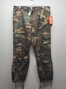 Womens Vintage Ultra Force ROTHCO Fatigue Cargo Pants - Camo Camoflauge 2XL - Picture 1 of 12