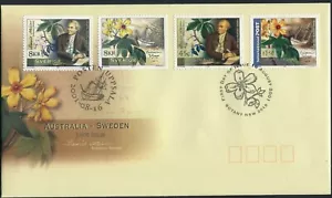 2001 Australia-Suecia Conjunto de 4 primeros días de cobertura, muy buen estado - Imagen 1 de 1