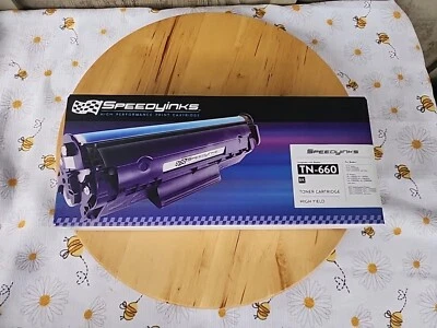 Speedy Inks Brother TN660 Compatible High Yield Toner Black New & Sealed - Image 1 of 3