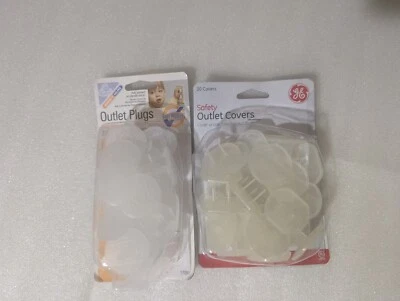 50+ Mommy's Helper GE Safety Outlet Cubierta Plug Lote Proteger Bloque Tapa Prueba Bebé Foto 1 de 2