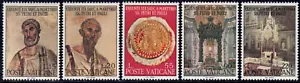 1967 Vatican City SC# 448-452 - St. Peter, Fresco, Catacombs, Rome - M-NH - Picture 1 of 2