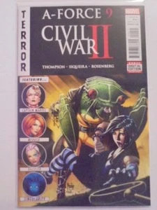 A-Force #9 A Cover Civil War 2 Marvel VF/NM Comics Book - Picture 1 of 1