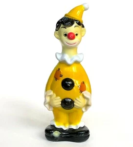 Banco Payaso De Colección Años 50-60 Plástico Sonriente MCM Coleccionable Hecho en Hong Kong 9.5" Alto - Imagen 1 de 8