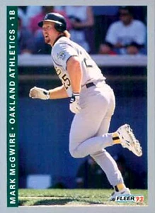 1993 Fleer #296 Mark McGwire Oakland Athletics - Picture 1 of 1