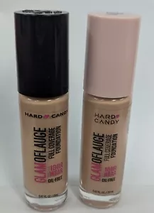 3PC HARD CANDY GLAMOFLAUGE FULL COV FOUNDATION 1515 GOLDEN SAND .67zEA*READ DES* - Picture 1 of 3