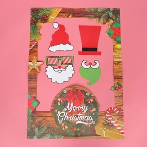 29 Pcs Weihnachtspapierrahmen Fotorahmen Für Weihnachten Zubehör Partyfotos - Bild 1 von 12