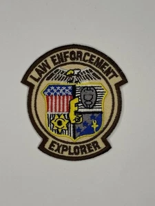Law Enforcement Police Sheriff Explorer Patch Small Size - Picture 1 of 2