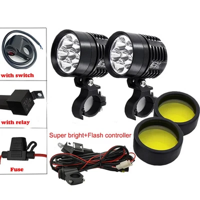 Luz de neblina de motocicleta 12000LM LED lâmpada de direção auxiliar para BMW R1200GS/ADV K1600 - Imagem 1 de 4