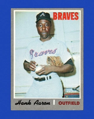 1970 Topps Set-Break #500 Hank Aaron en muy buen estado-en muy buen estado *GMCARDS* Foto 1 de 2