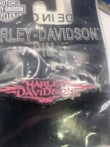 Harley-Davidson Pink Wings Logo Pin New in Package Women’s Motorcycle Gift - Picture 1 of 3